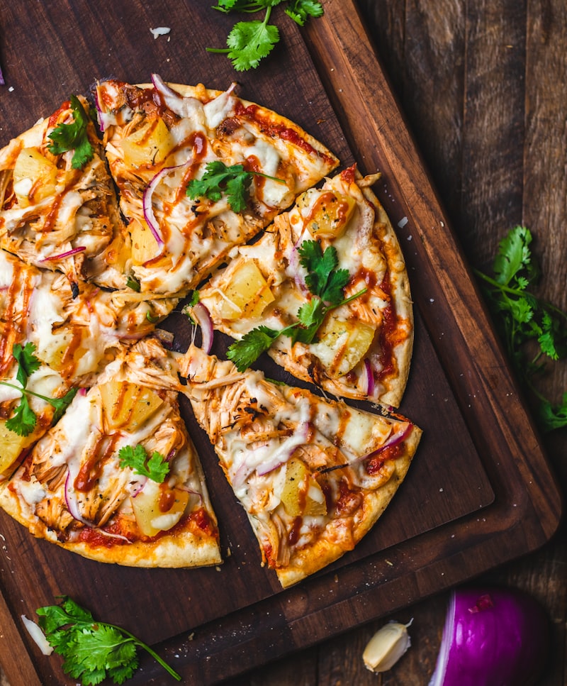 BBQ Chicken Flatbread Pizza